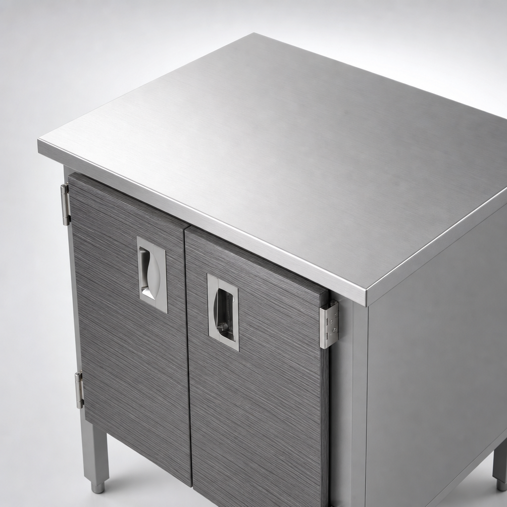 16-Gauge Stainless Steel Flat Top