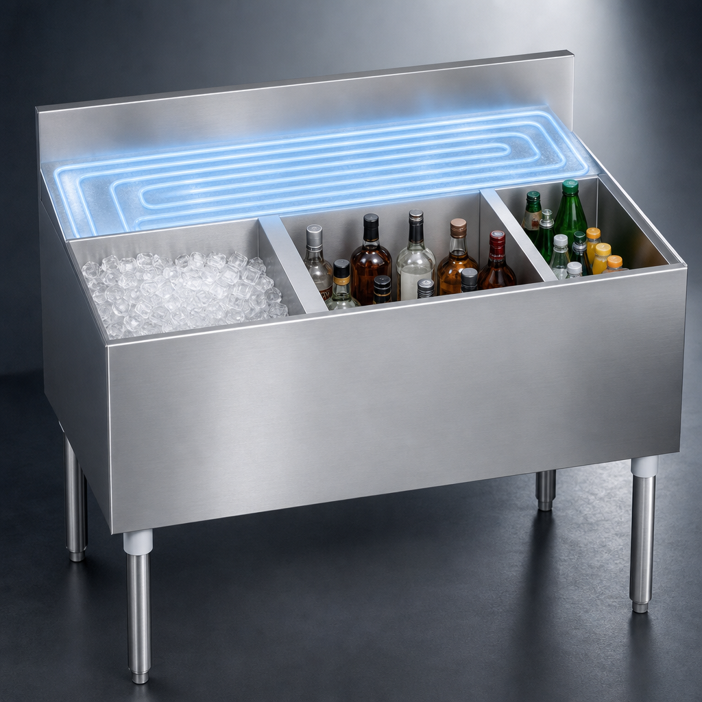 Built-In 10-Circuit Cold Plate