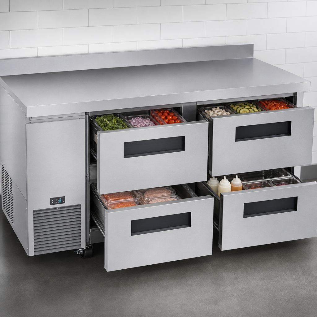Four Drawer Storage