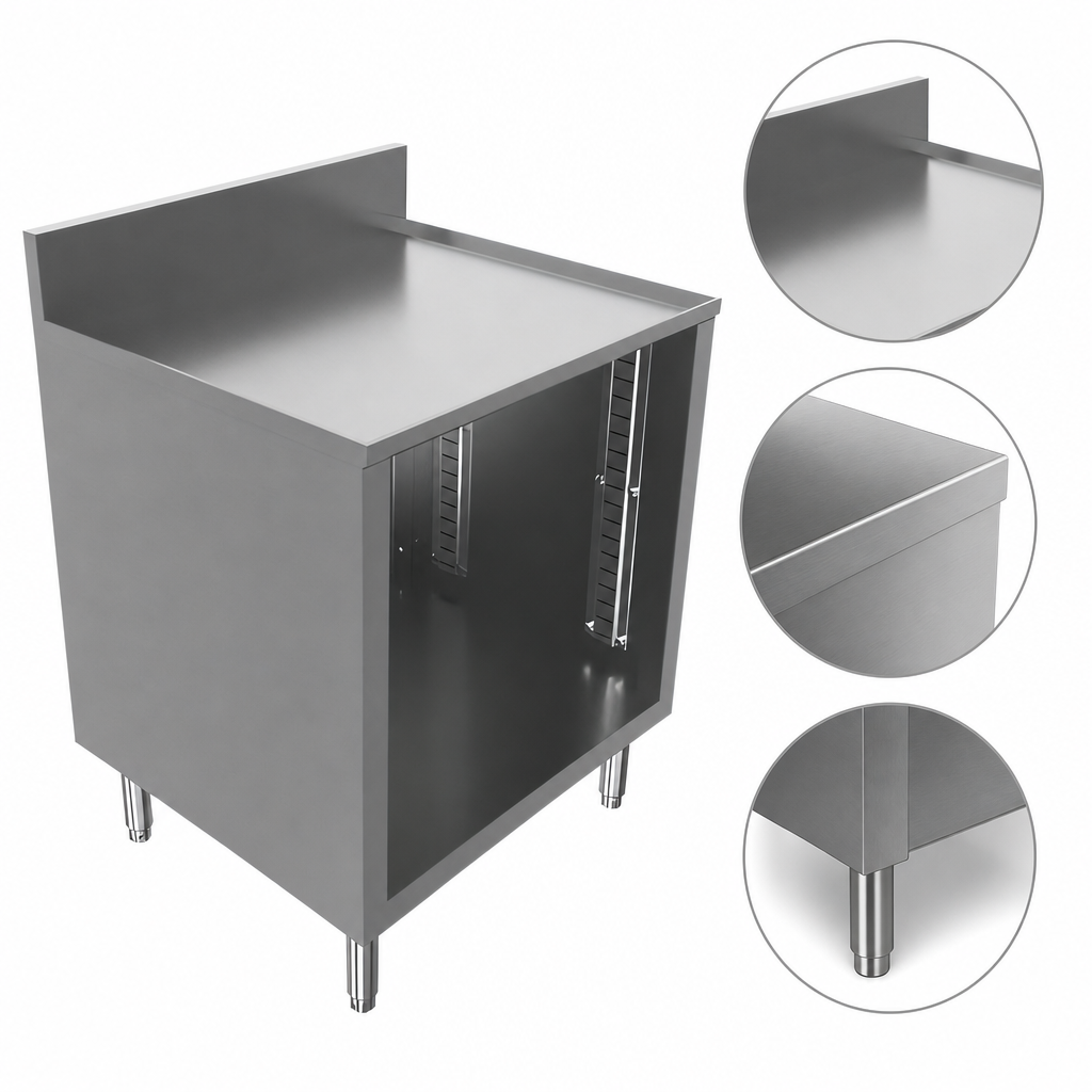 18-Gauge Stainless Steel Construction