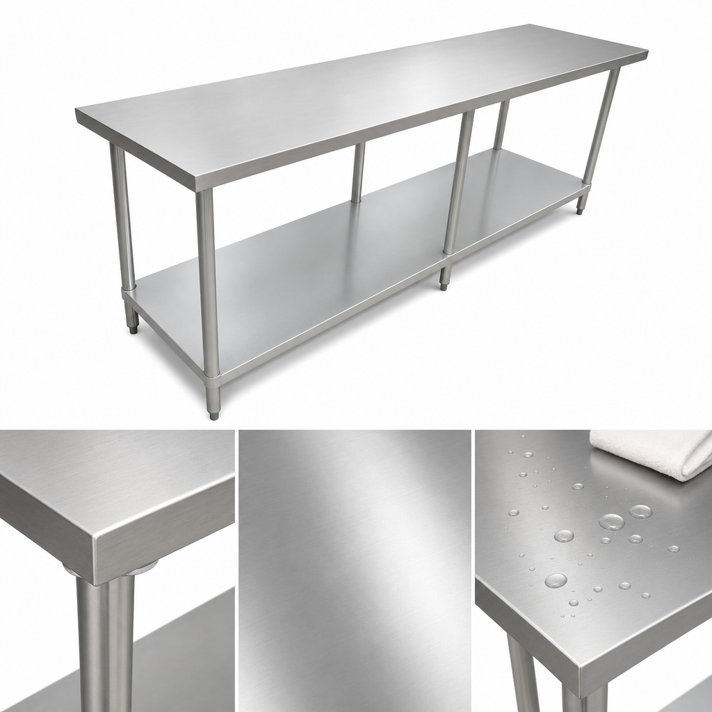 18 Gauge 430 Stainless Steel Top