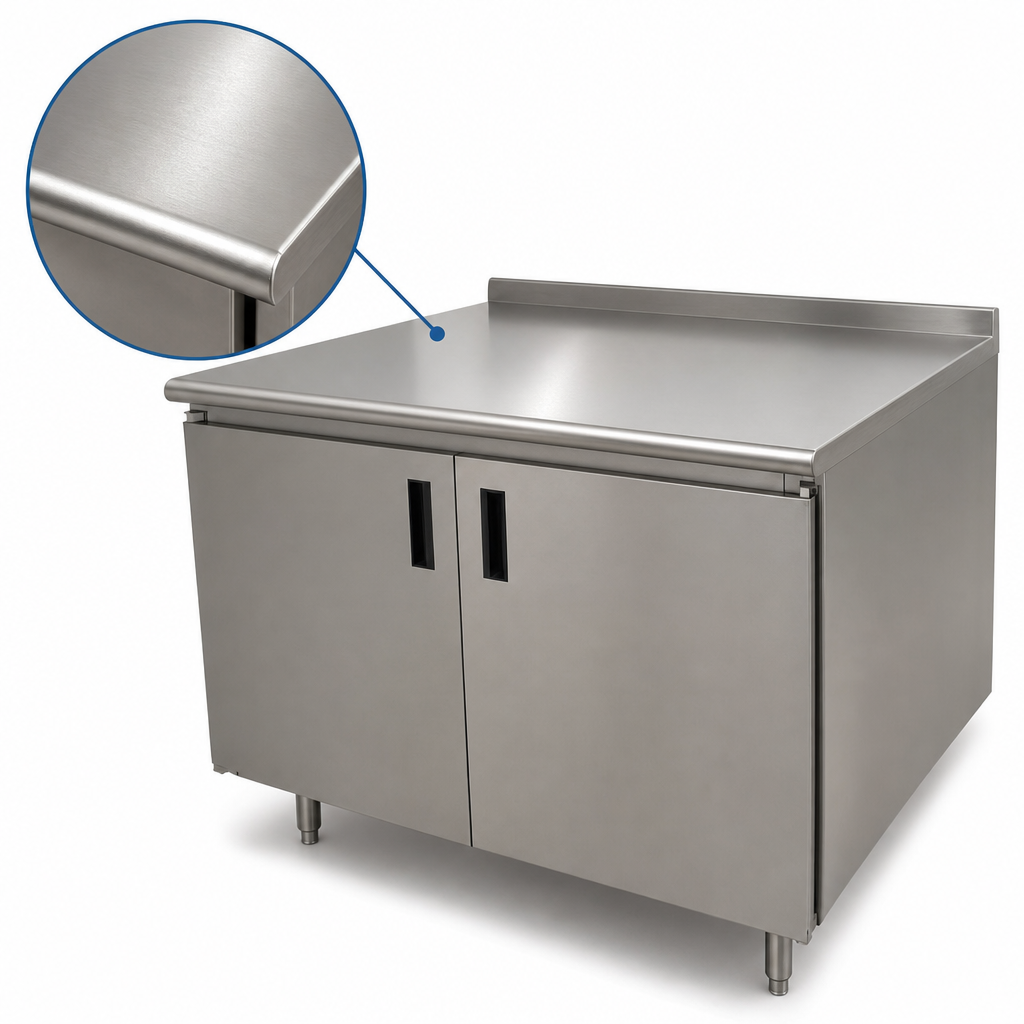 14-Gauge 304 Stainless Steel Top