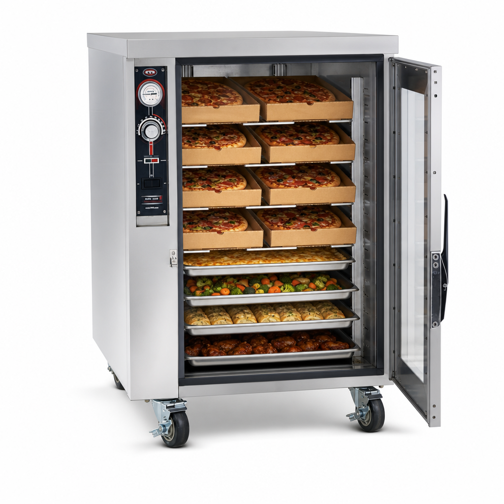 Double-Deep Pizza and Tray Capacity