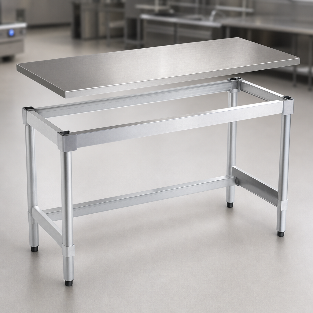 Removable 16 Gauge 304 Stainless Steel Top