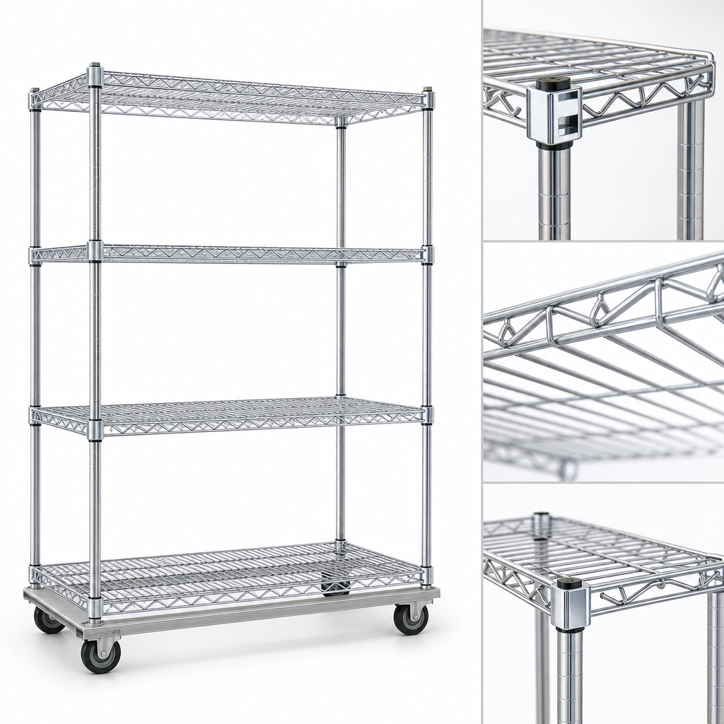 Patented QuadTruss Shelf Design