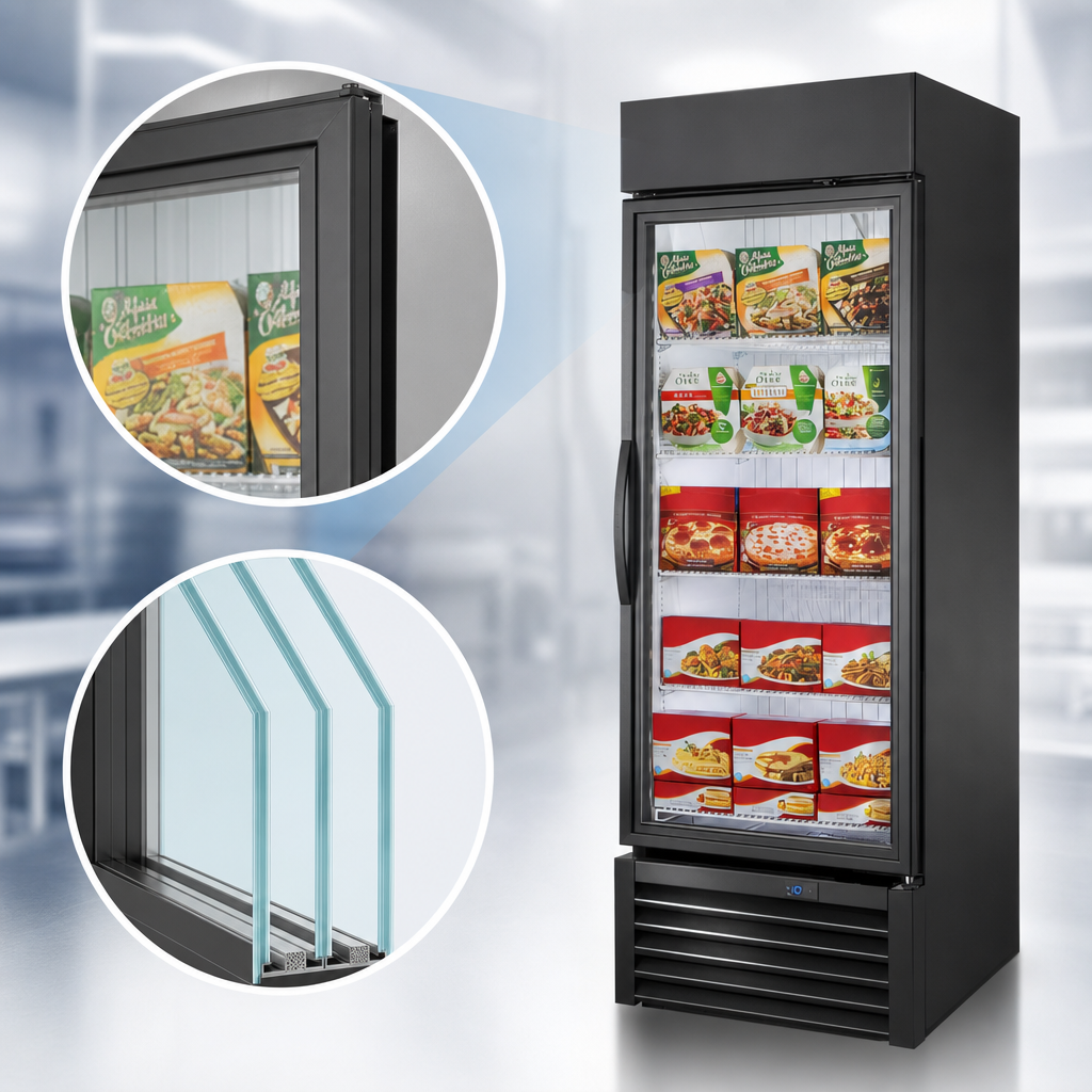 Triple-Pane Thermal Glass Door