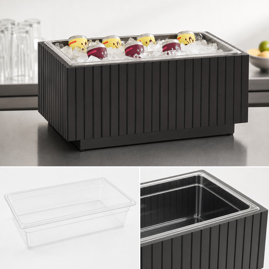 Clear Polycarbonate Pan and Liner Included