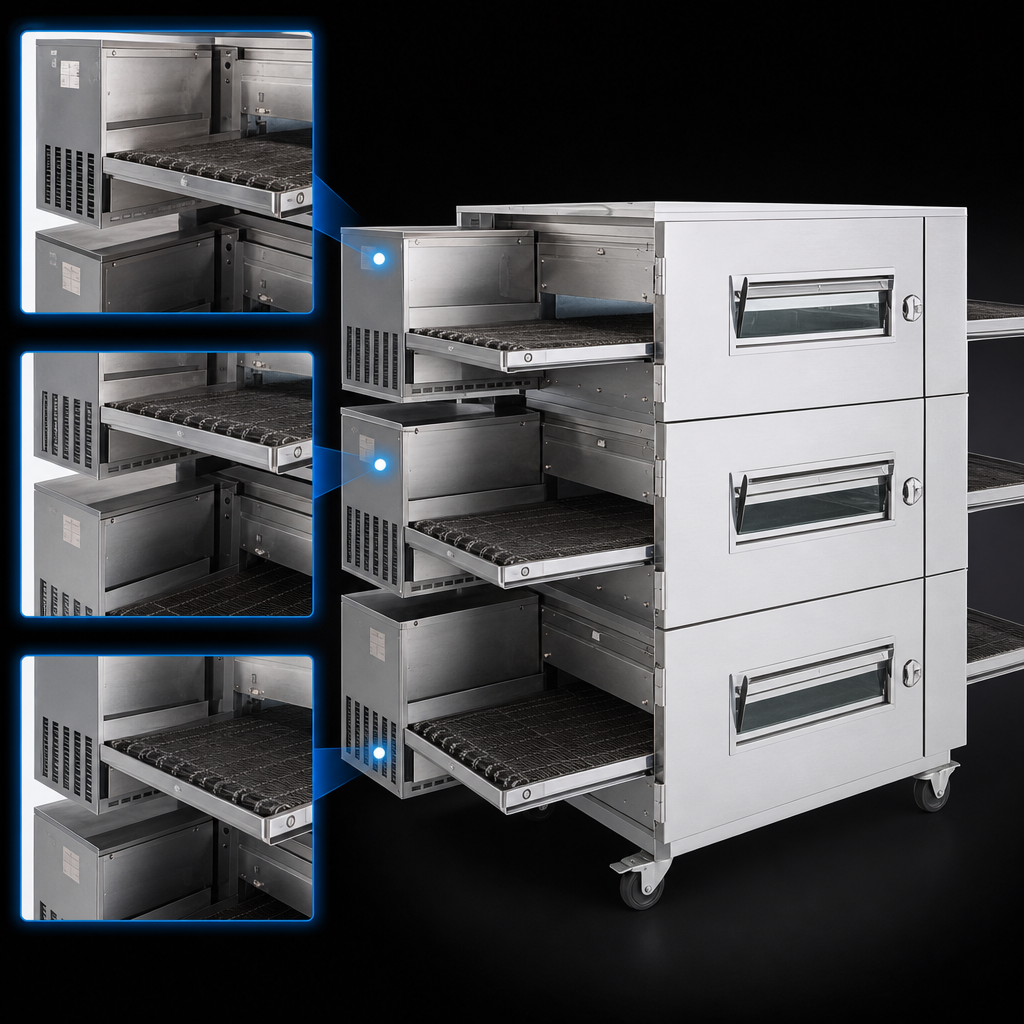 Triple Conveyor Belt