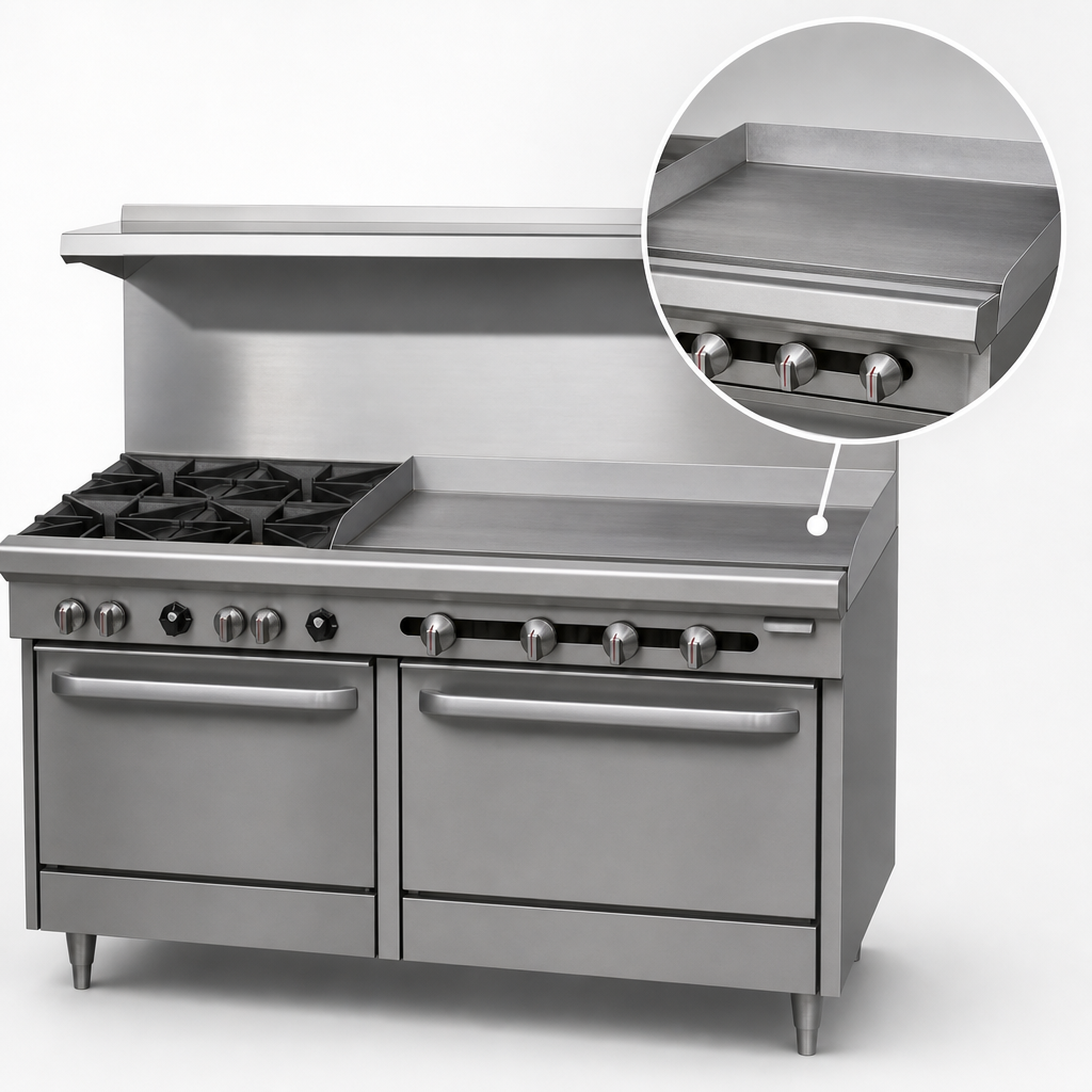 24-Inch Manual Griddle