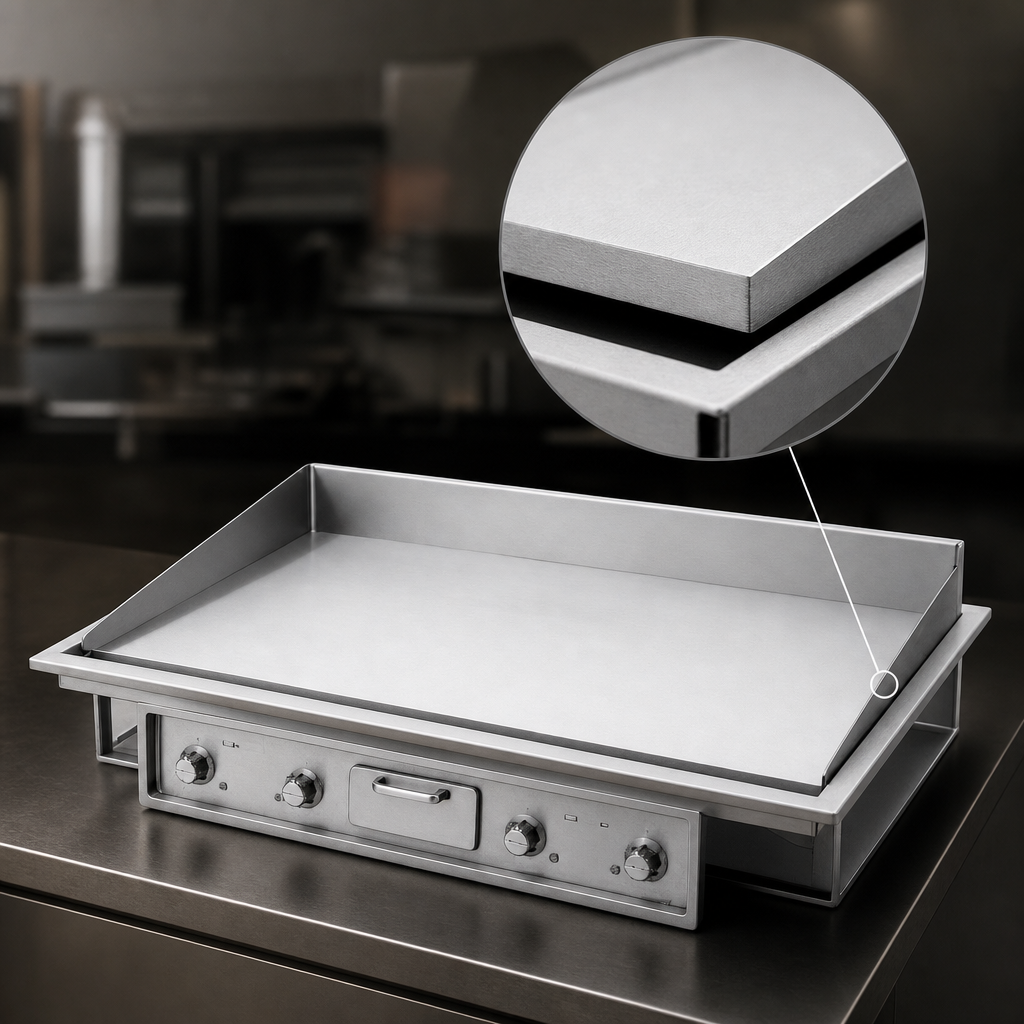 1/2-Inch Thick Griddle Plate