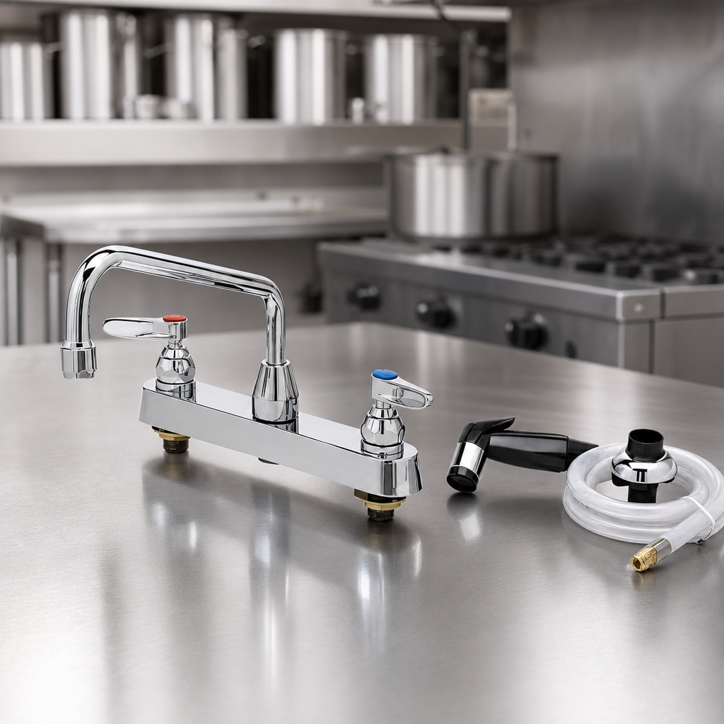 Chrome-Plated Brass Construction
