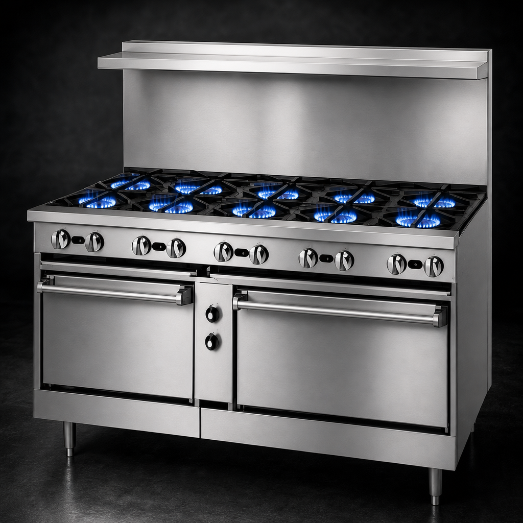 Ten Open Burners