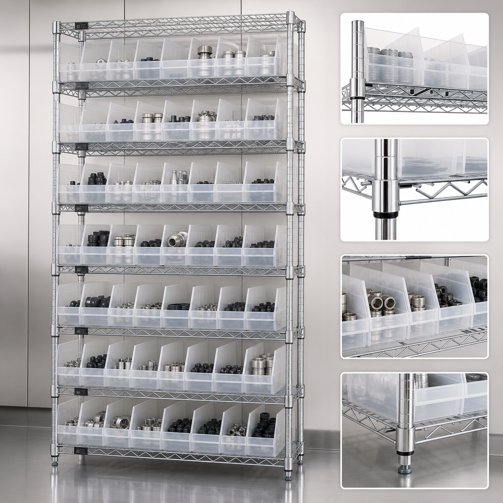 Complete Bin Shelving System
