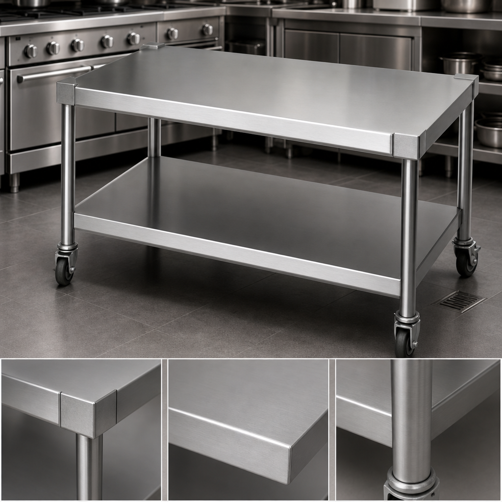 Heavy-Duty Stainless Steel Construction