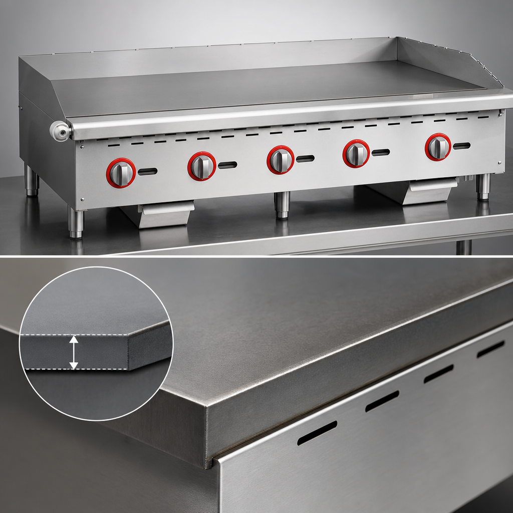 3/4-Inch Thick Griddle Plate