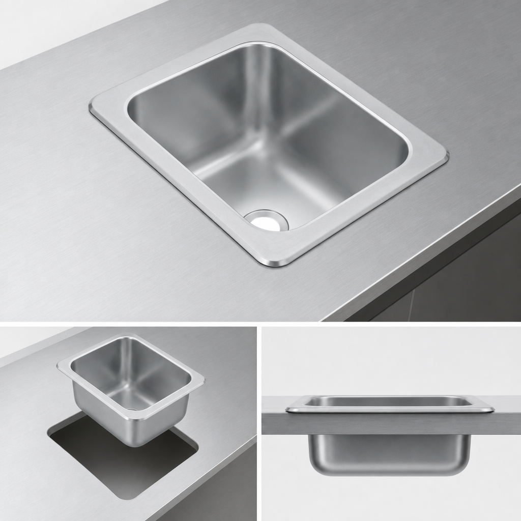 Self-Rimming Drop-In Design