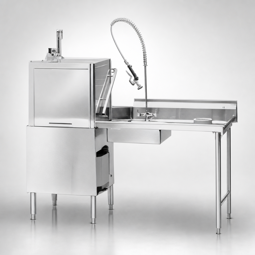 Straight Dishtable Design