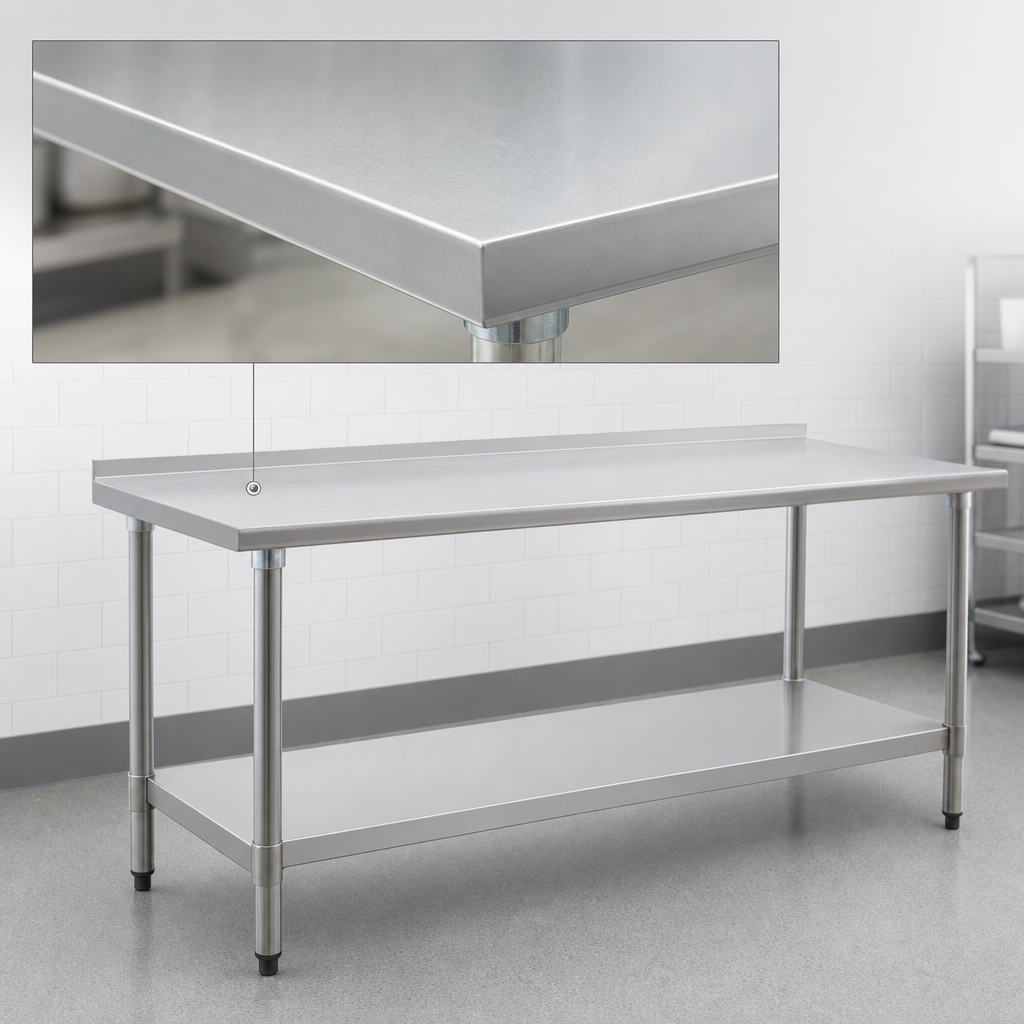 16-Gauge 300 Series Stainless Steel Top