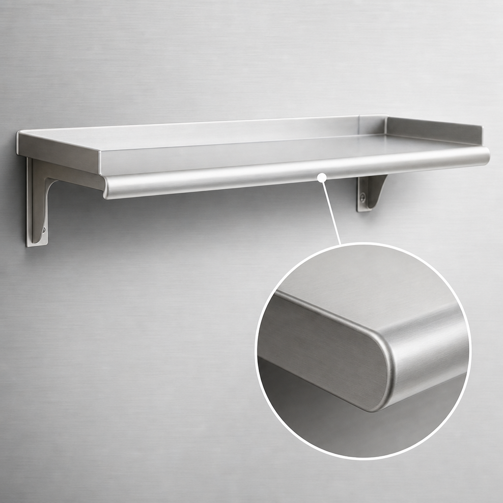 Rolled Front Edge