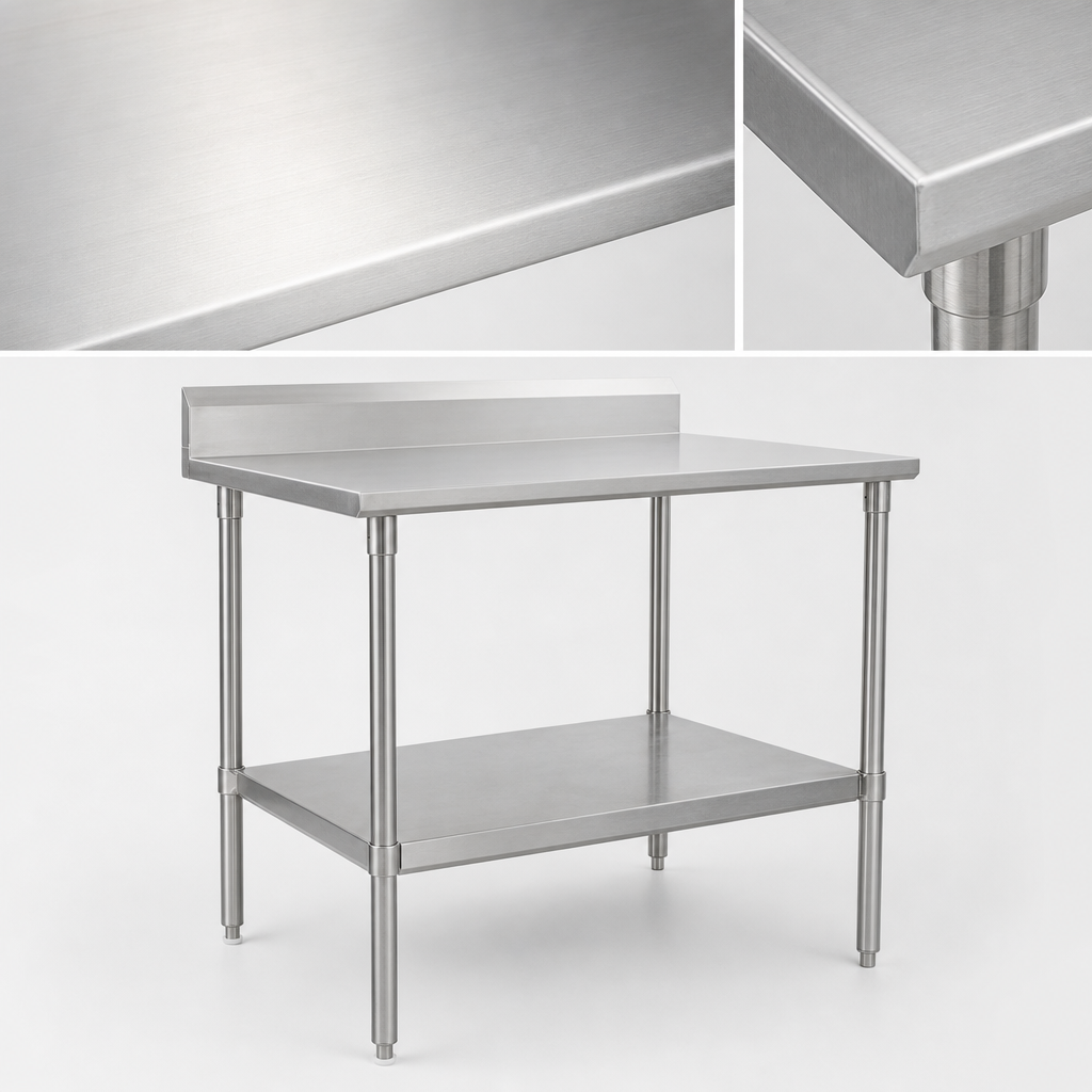 16 Gauge 300 Series Stainless Steel Top