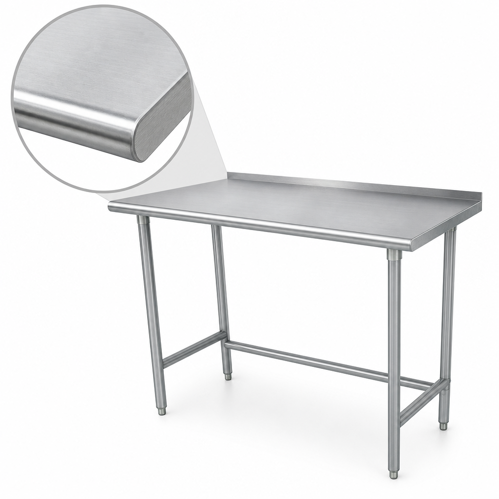 16-Gauge 430 Stainless Steel Top