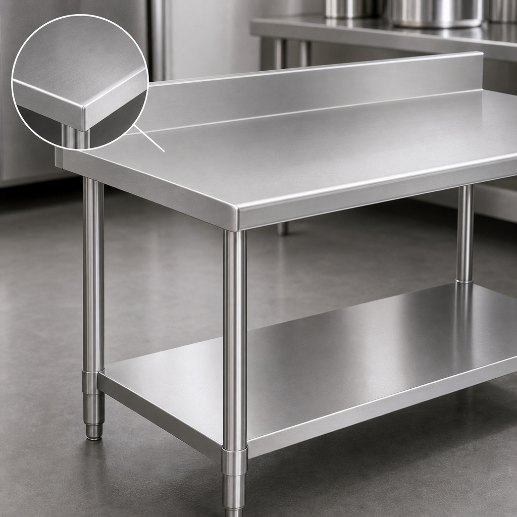 14-Gauge 300 Series Stainless Steel Top