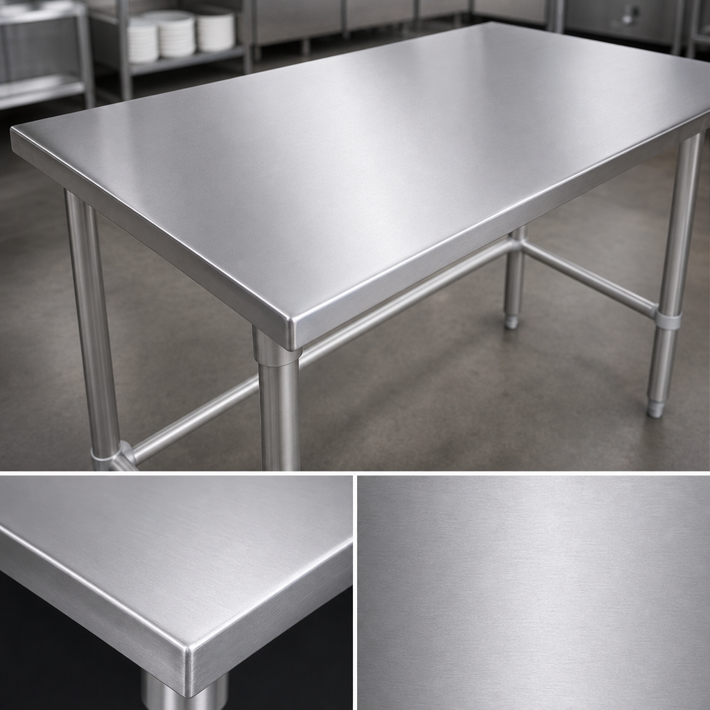 14-Gauge 300 Series Stainless Steel Top
