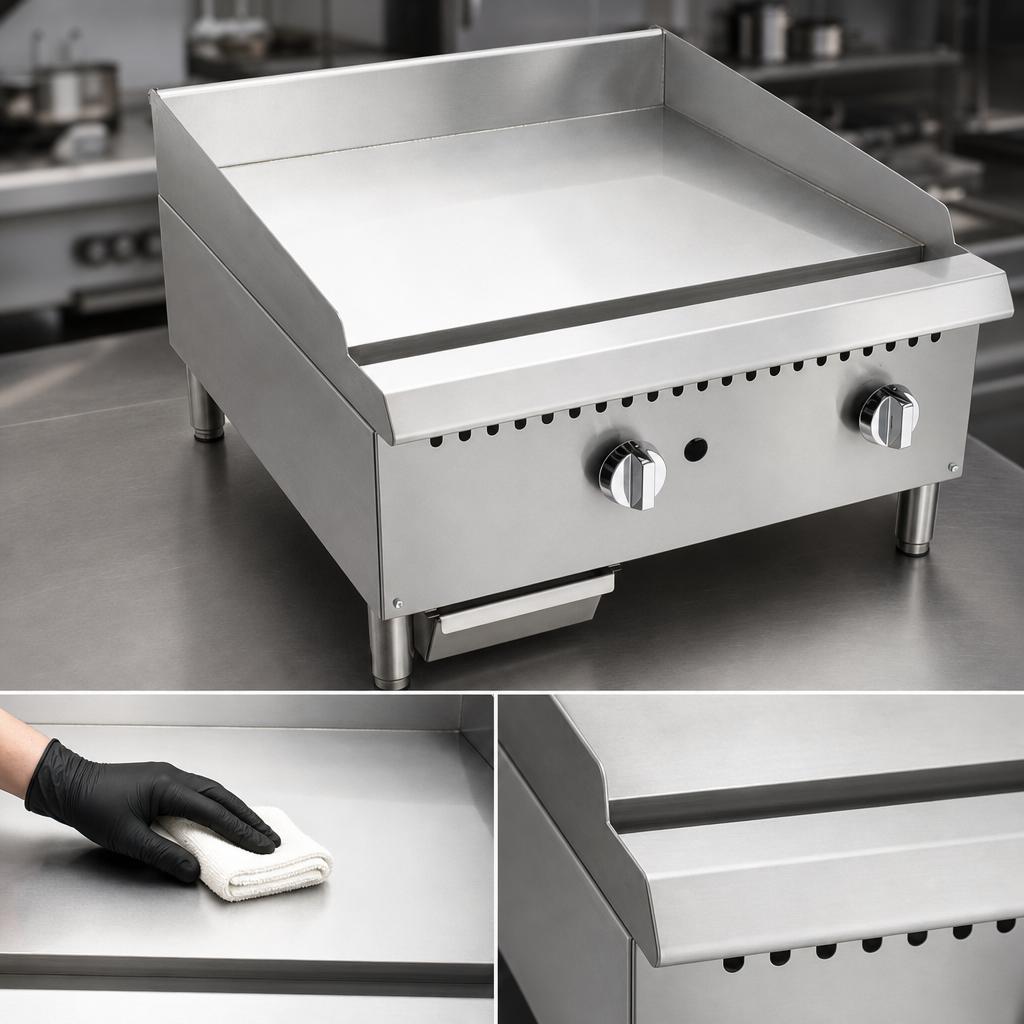 Chrome-Plated Griddle Plate