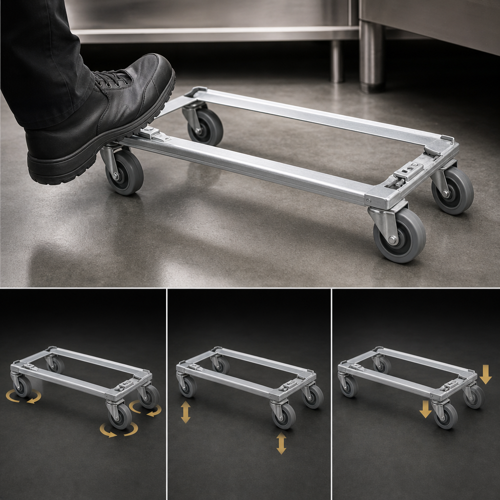Foot-Operated Three-Mode Control