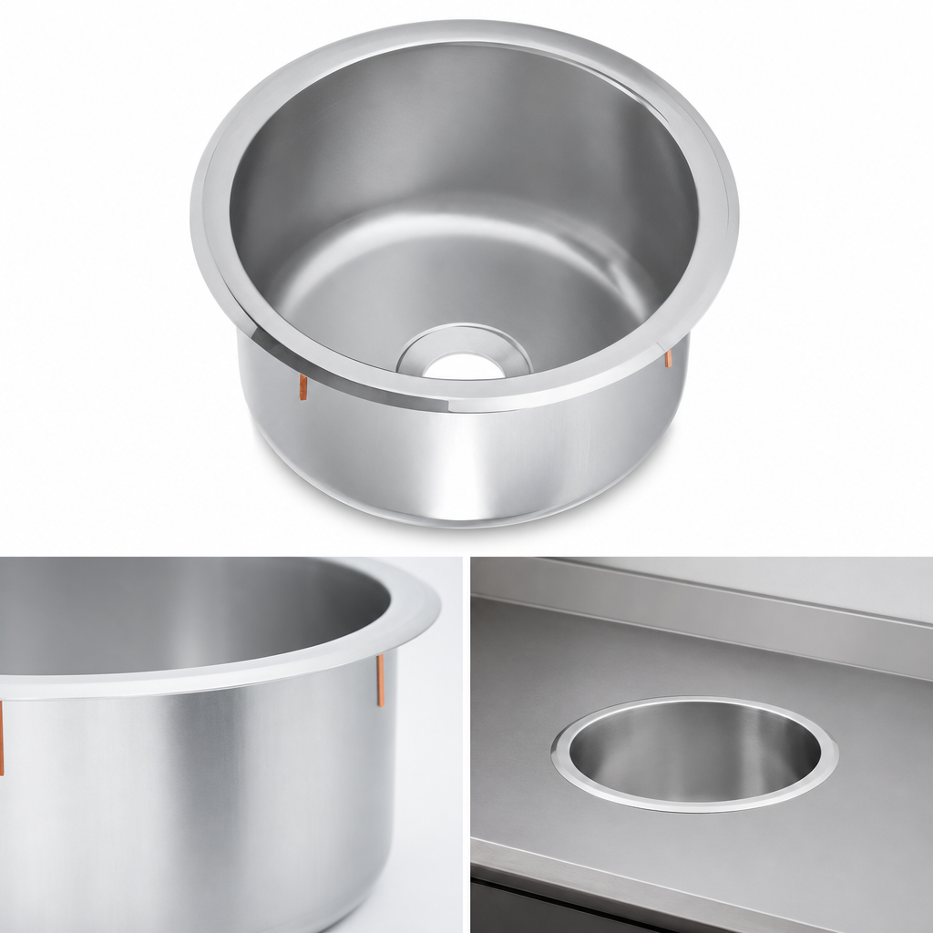 Straight-Sided Round Bowl