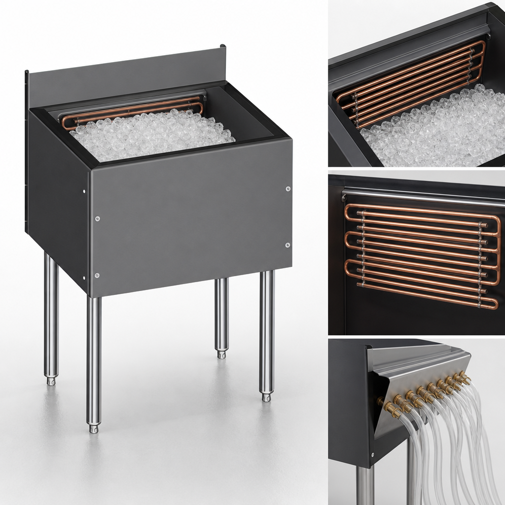 Built-In 10-Circuit Cold Plate