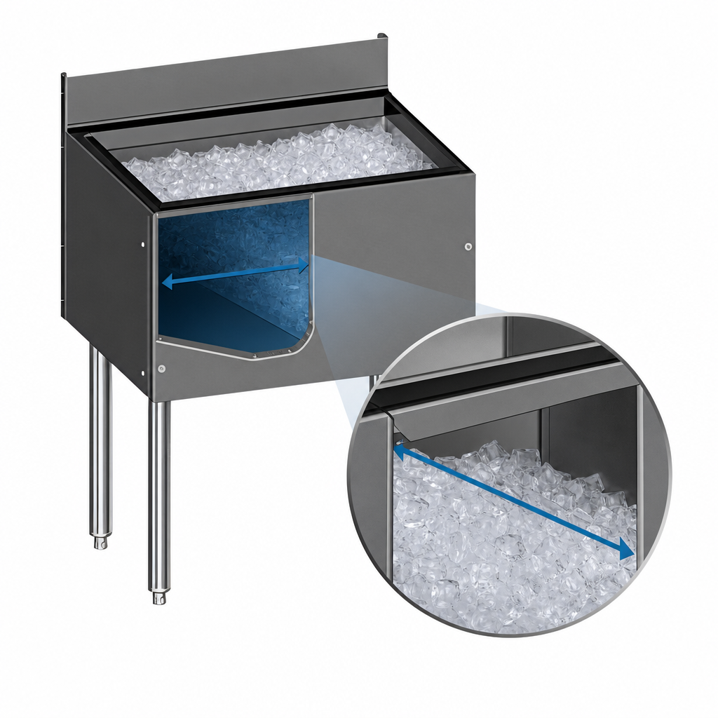 True 24-Inch Deep Bin