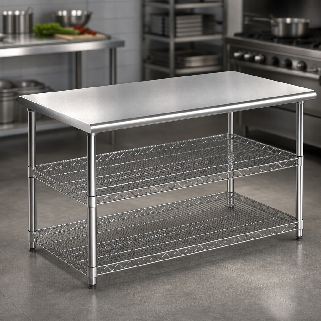 14/304 Stainless Steel Work Surface