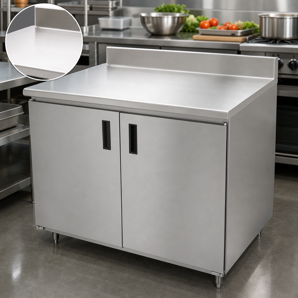 16 Gauge 304 Stainless Steel Top