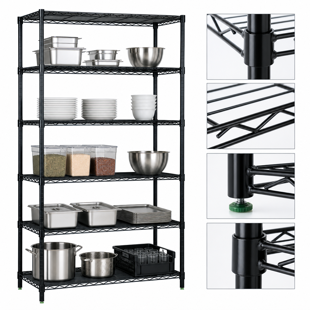 5 Wire Shelves