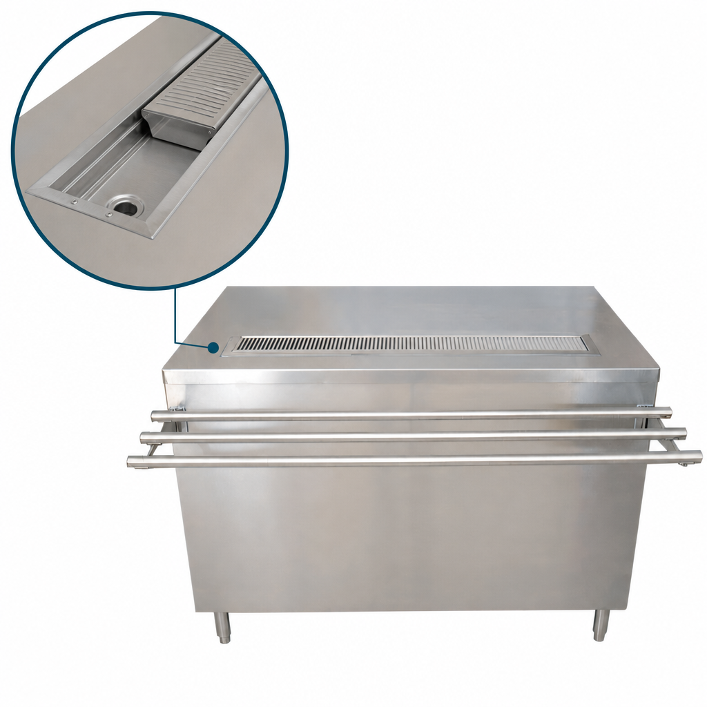 Integrated Urn Trough