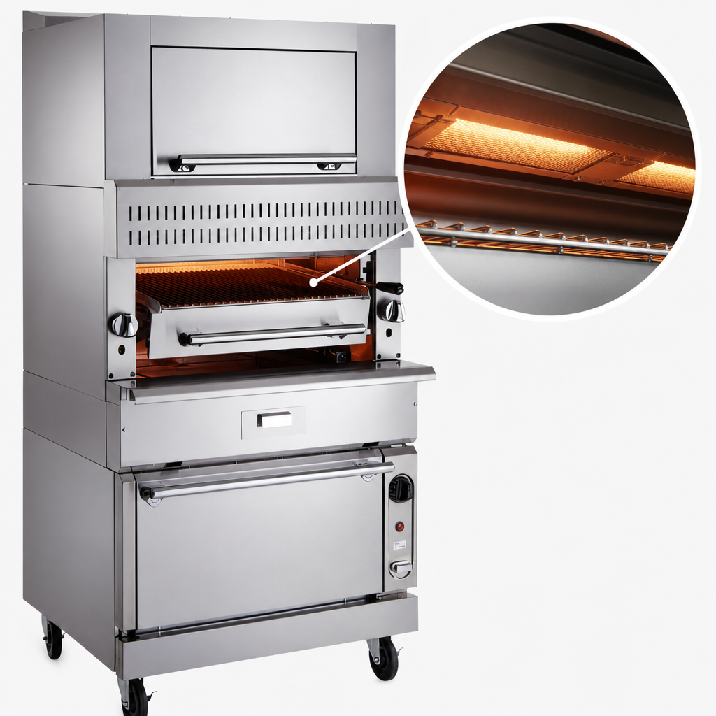 Single-Deck Infrared Burners