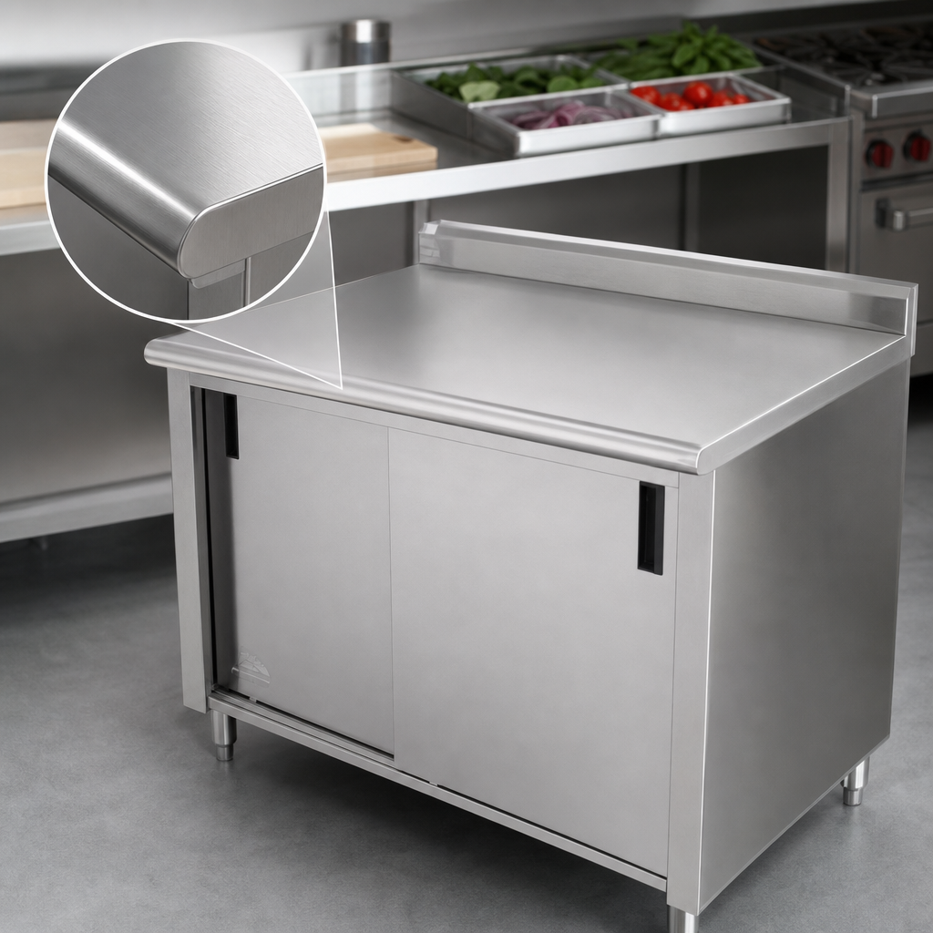 14 Gauge 304 Stainless Steel Top