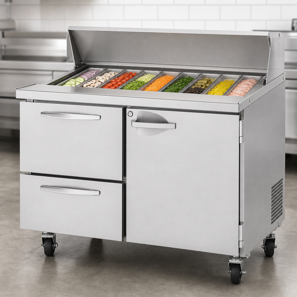 12-Pan Top Opening with Hood