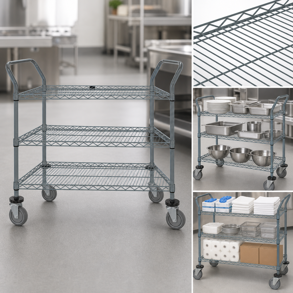 Three Wire Shelves