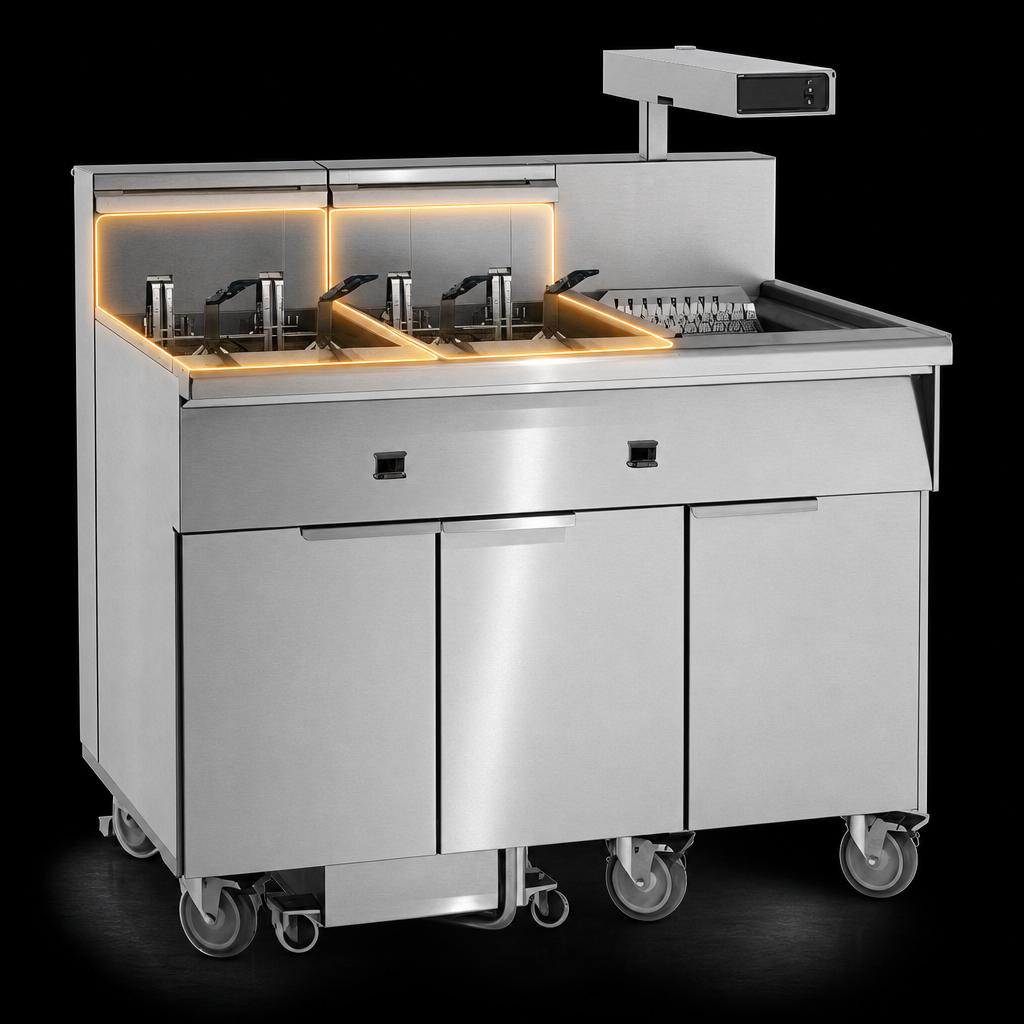 Dual 50-lb. Fry Tanks