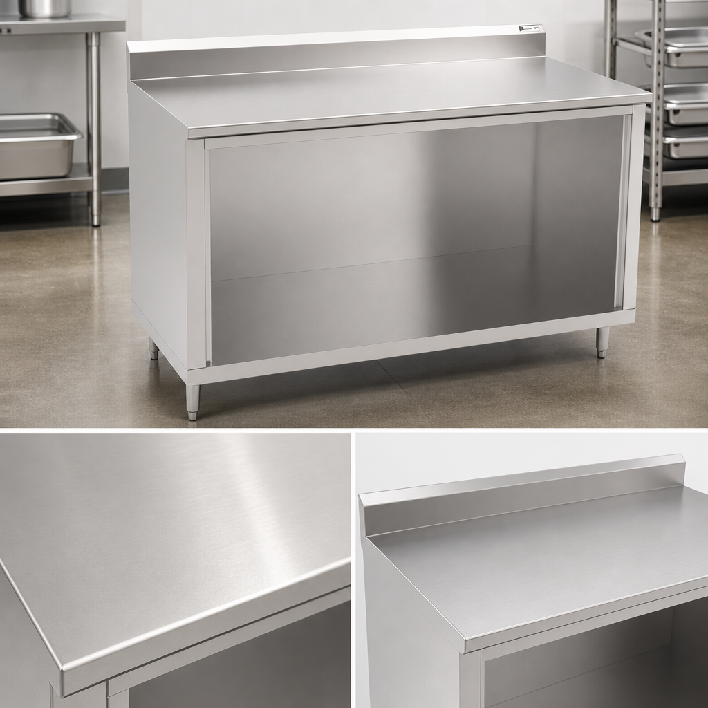 14-Gauge 300-Series Stainless Steel Top