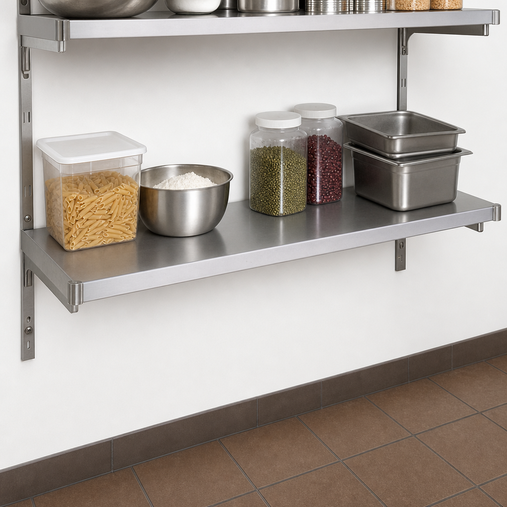 Solid Shelf Surface