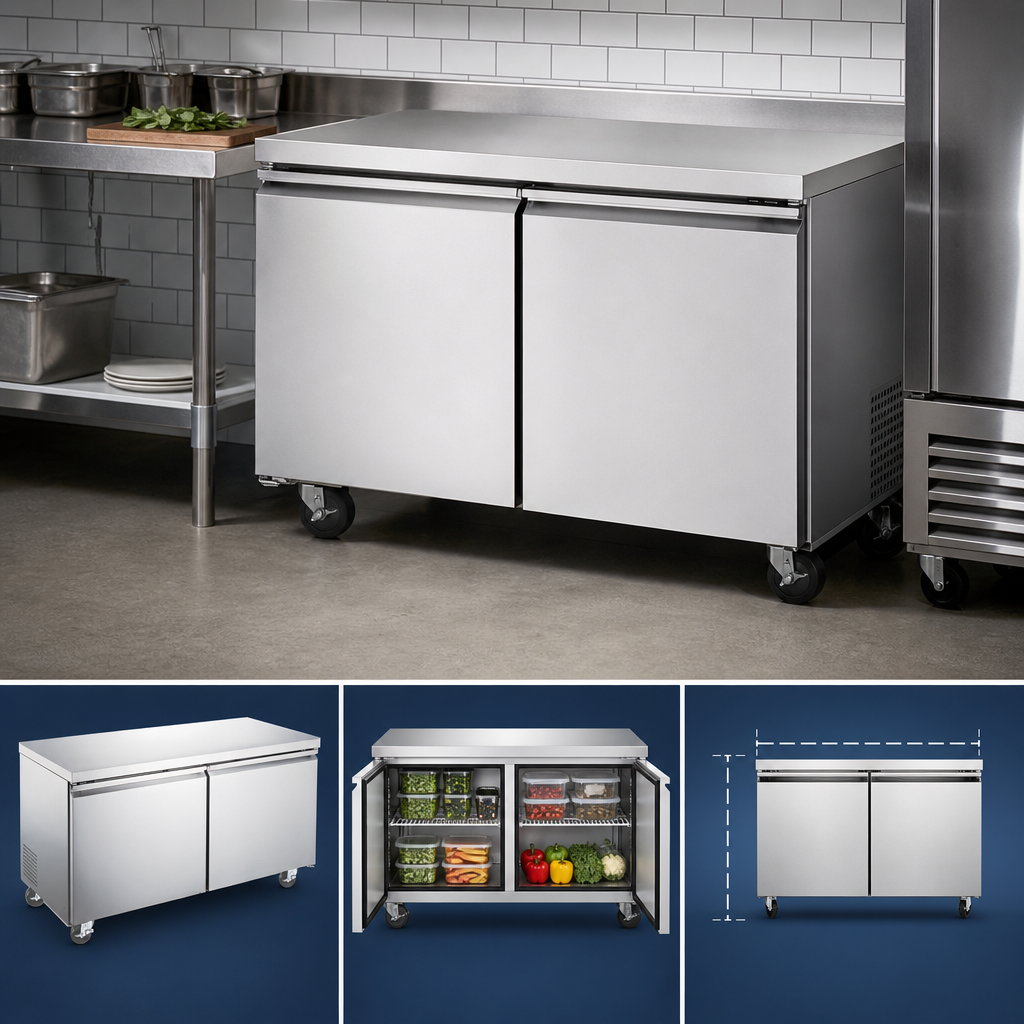 Two-Section Undercounter Design