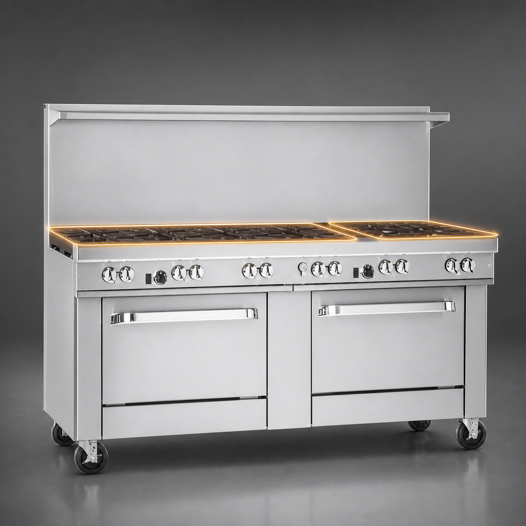 11 Open Burners