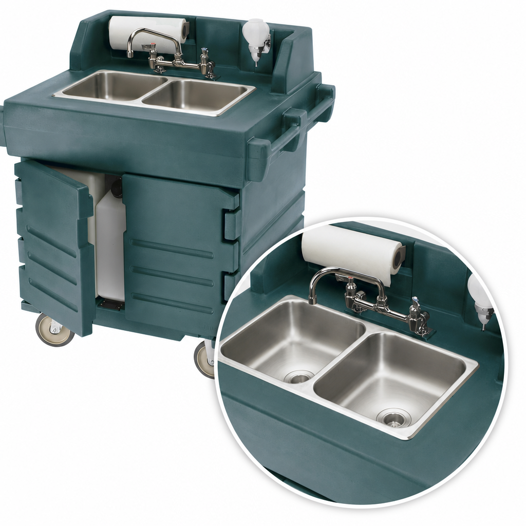 Dual Compartment Sink