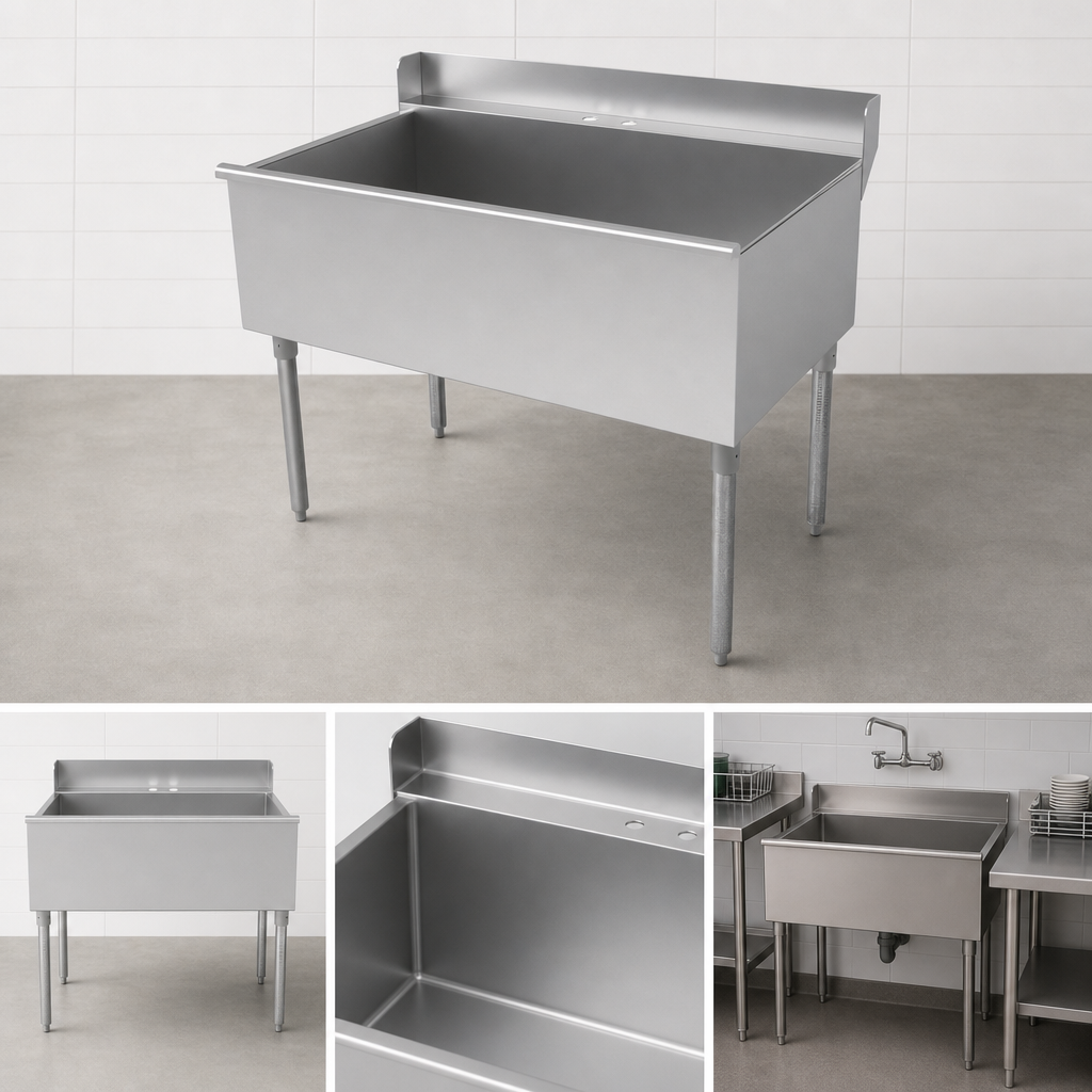 Square Corner Single-Compartment Design