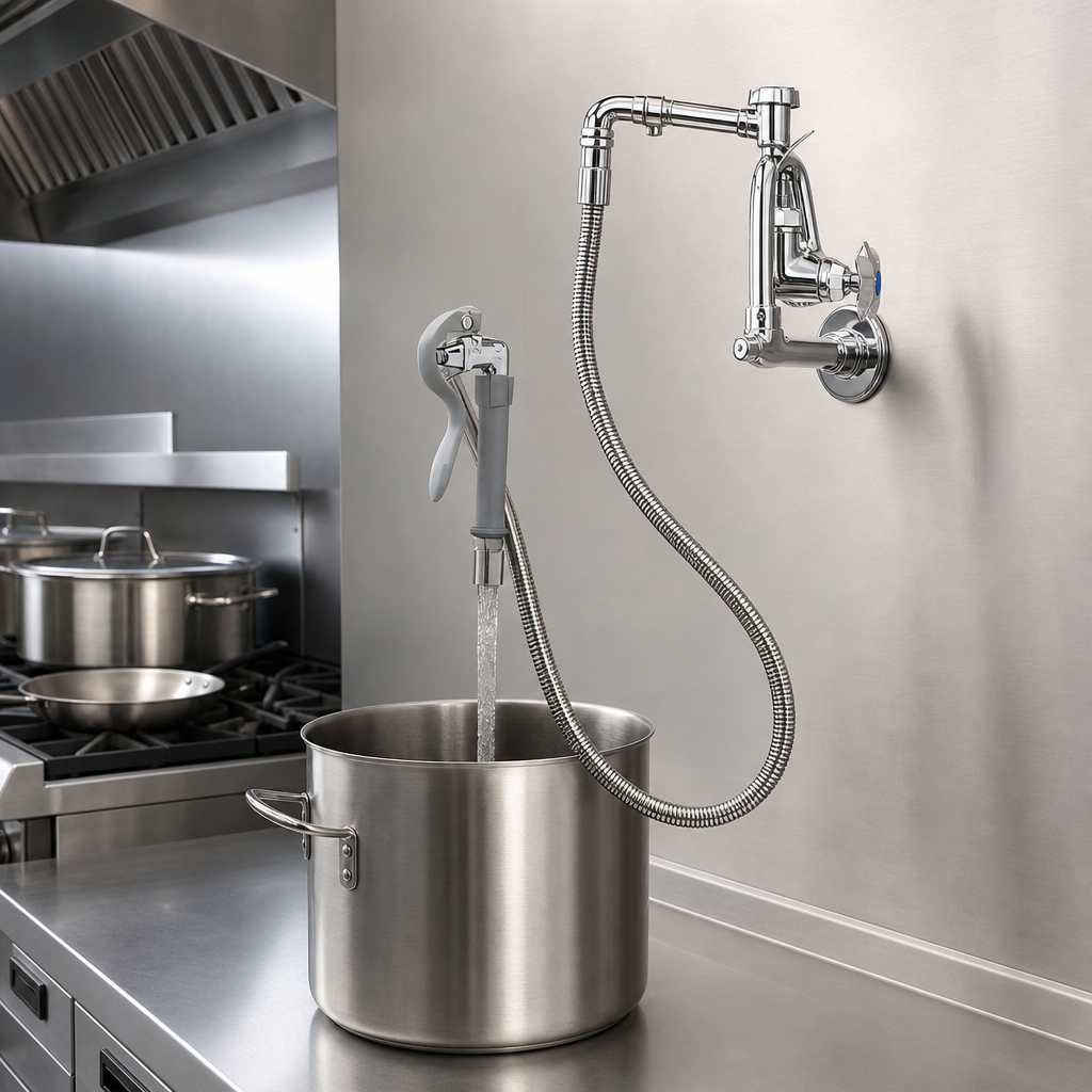 Wall-Mount Pot Filler Design