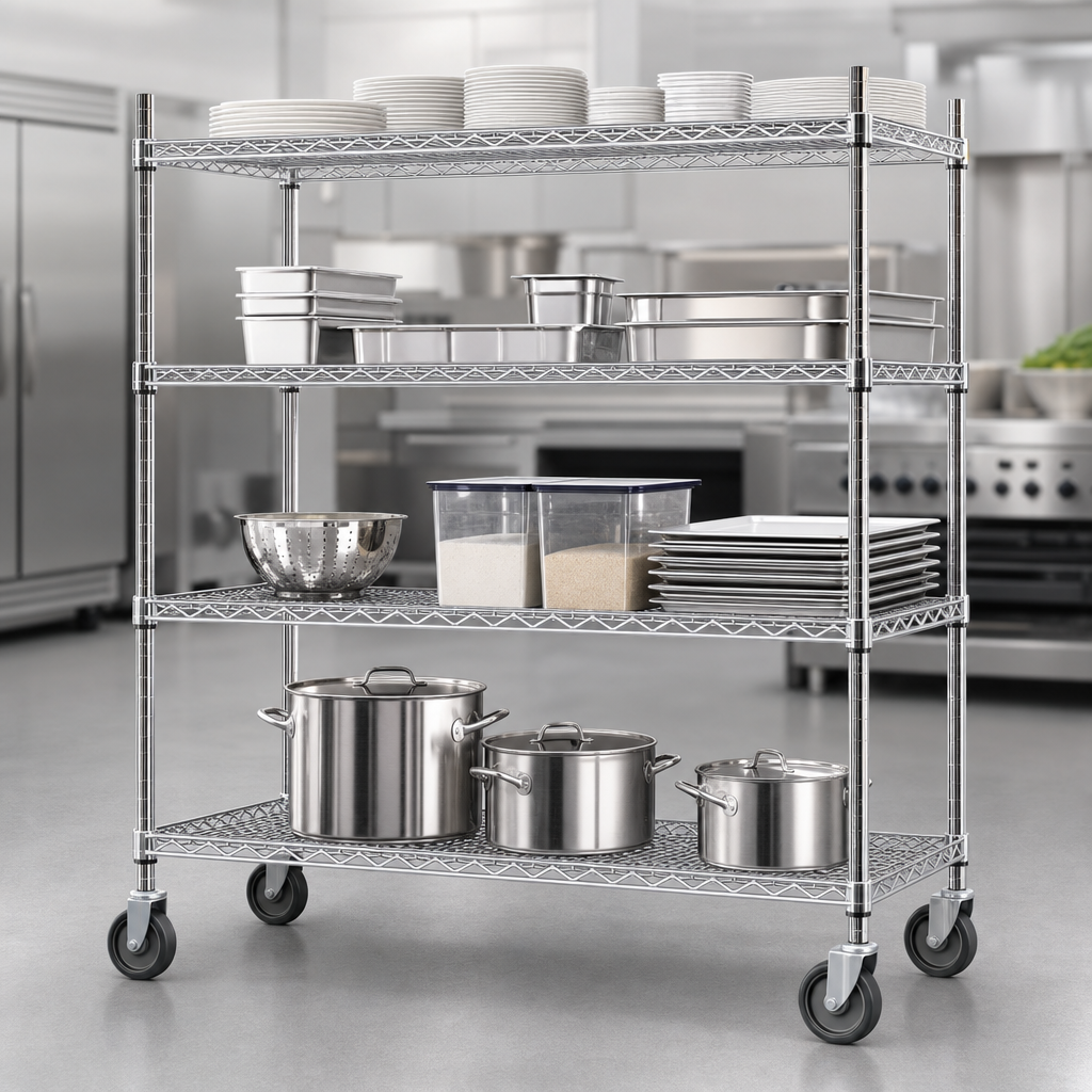 Patented QuadTruss® Shelf Design