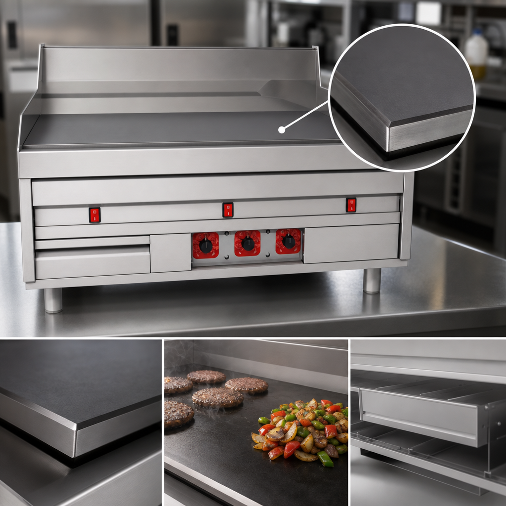 Heavy-Duty Griddle Plate